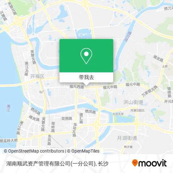 湖南顺武资产管理有限公司(一分公司)地图