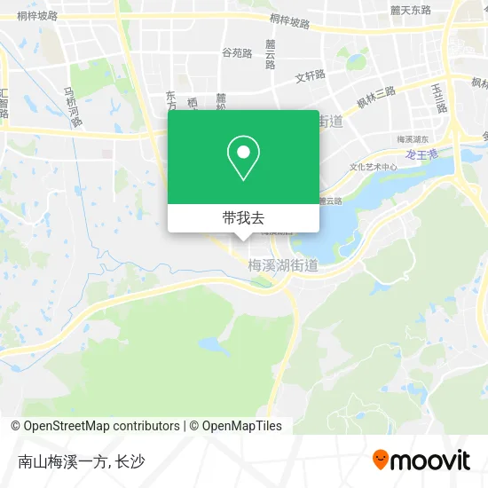 南山梅溪一方地图