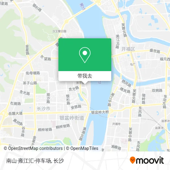 南山·雍江汇-停车场地图