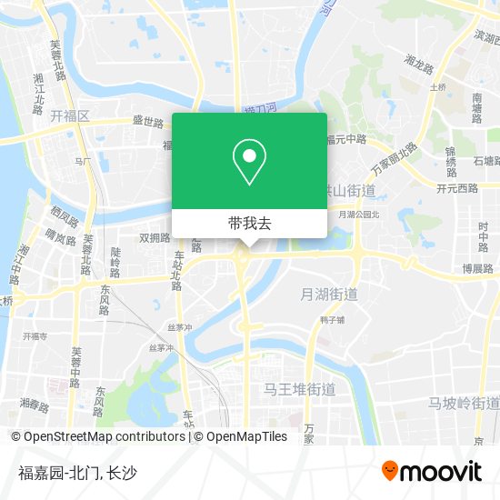 福嘉园-北门地图