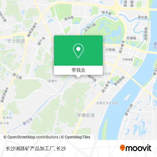 长沙湘路矿产品加工厂地图