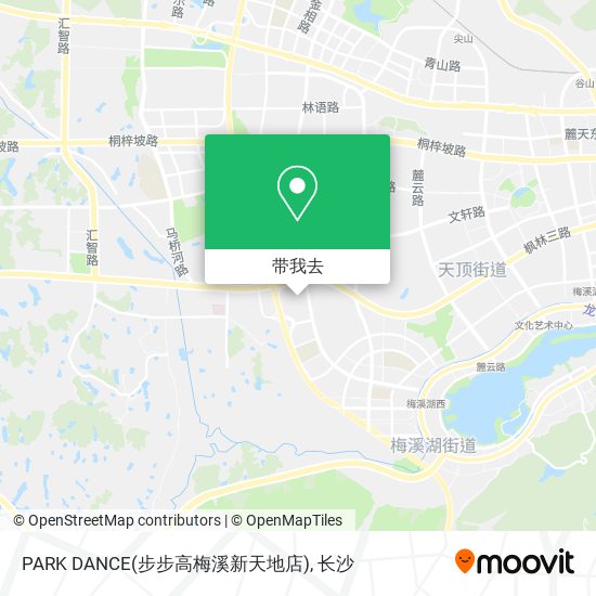 PARK DANCE(步步高梅溪新天地店)地图