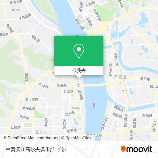 中翼滨江高尔夫俱乐部地图