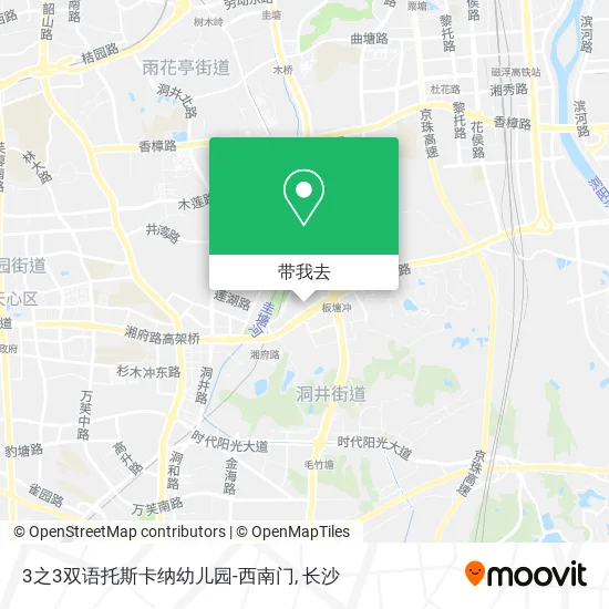 3之3双语托斯卡纳幼儿园-西南门地图