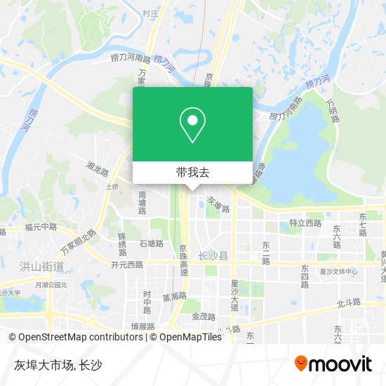 灰埠大市场地图