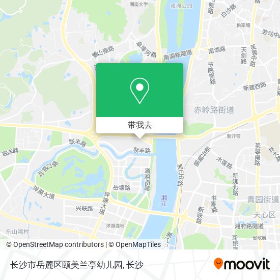 长沙市岳麓区颐美兰亭幼儿园地图