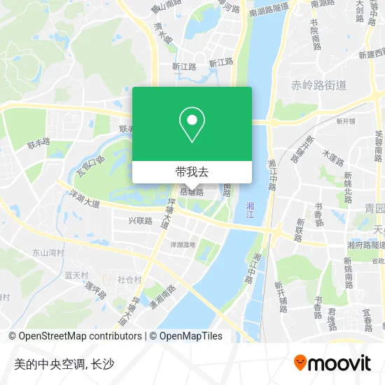 美的中央空调地图