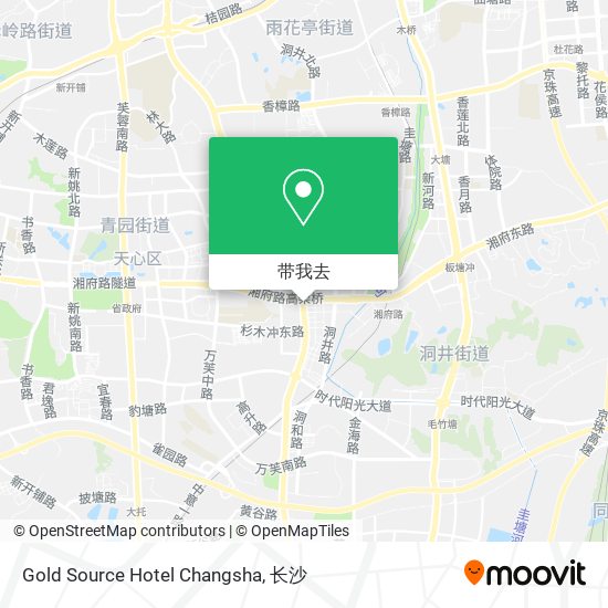 Gold Source Hotel Changsha地图