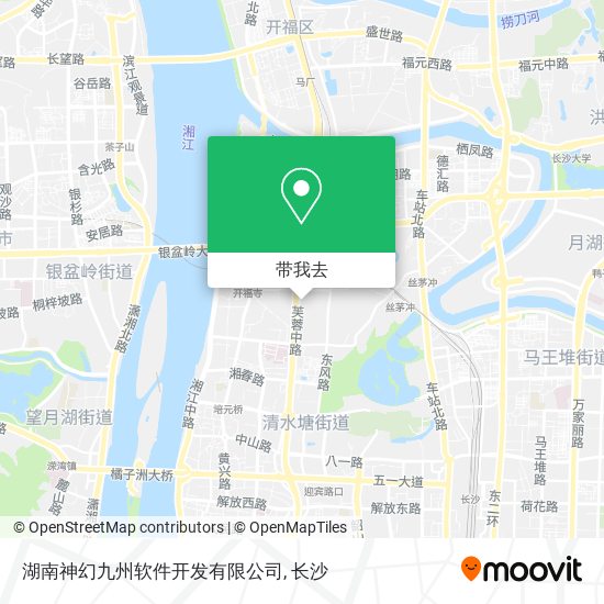 湖南神幻九州软件开发有限公司地图