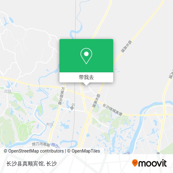 长沙县真顺宾馆地图