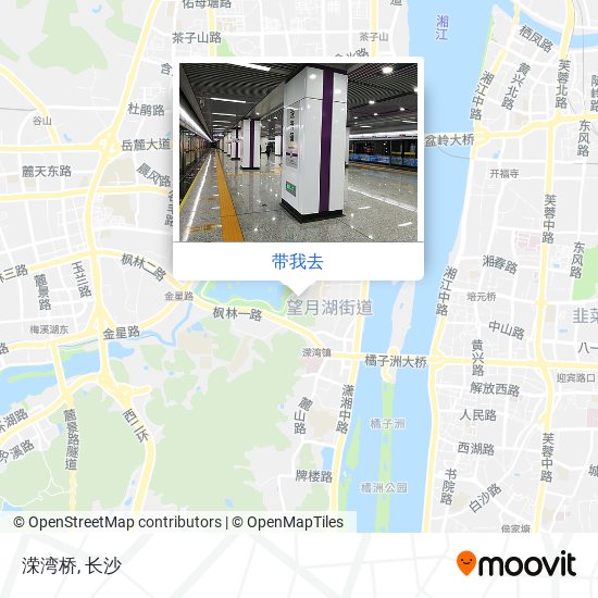 溁湾桥地图