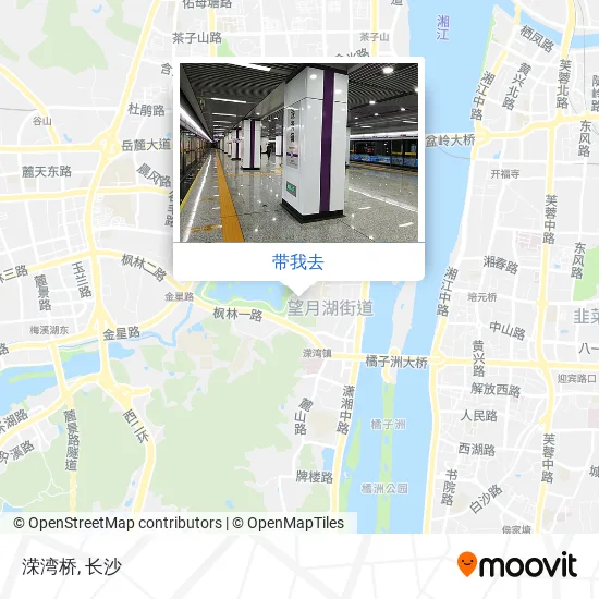 溁湾桥地图