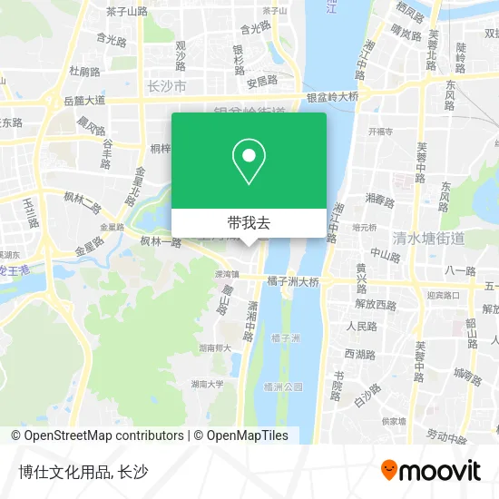 博仕文化用品地图