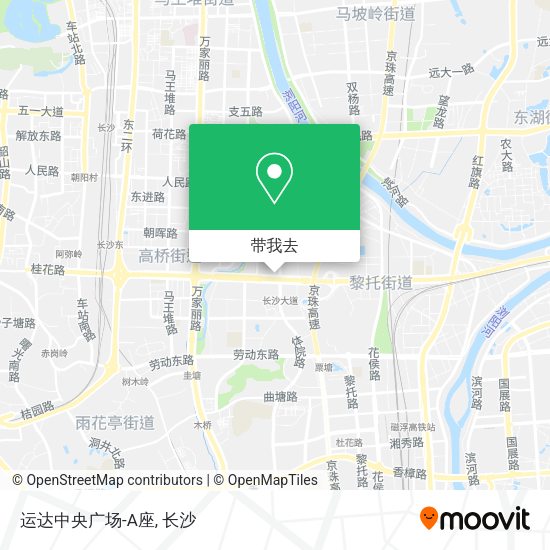 运达中央广场-A座地图