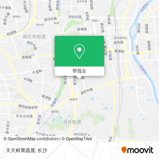 天天鲜果蔬屋地图
