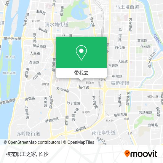 模范职工之家地图