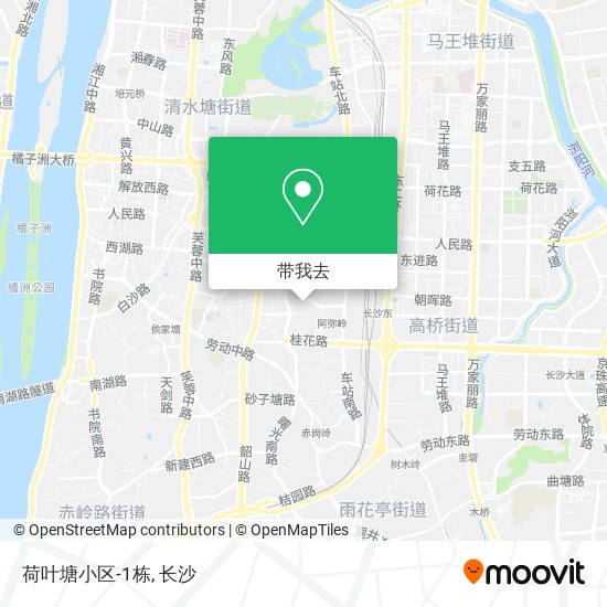 荷叶塘小区-1栋地图