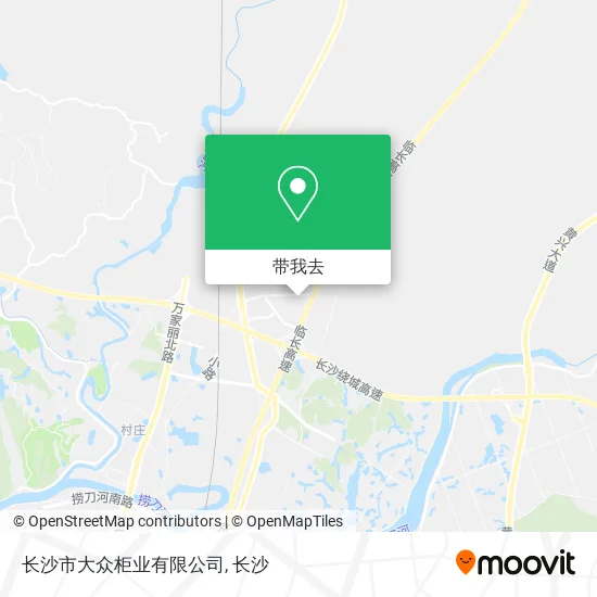 长沙市大众柜业有限公司地图