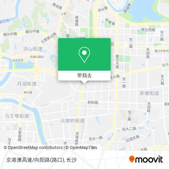 京港澳高速/向阳路(路口)地图
