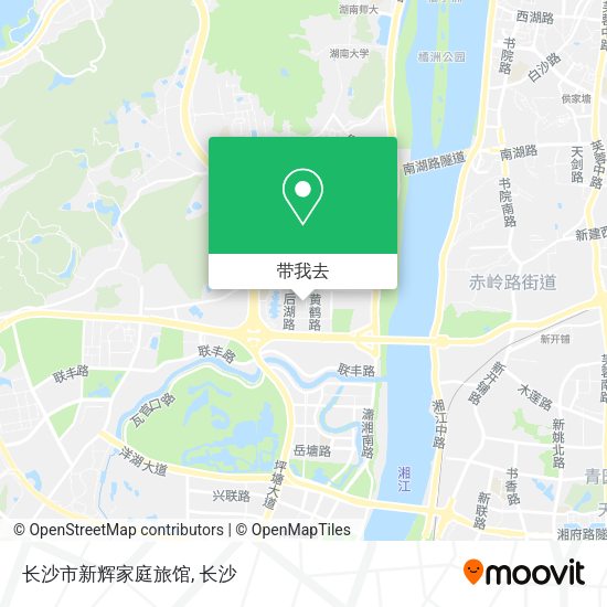 长沙市新辉家庭旅馆地图