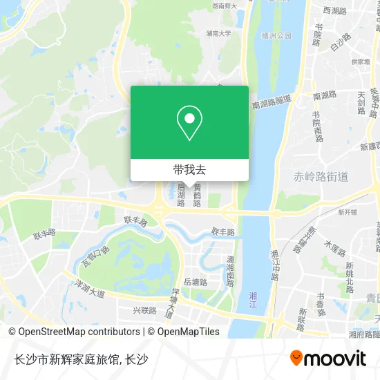 长沙市新辉家庭旅馆地图