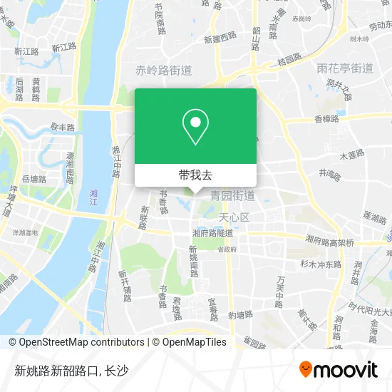 新姚路新韶路口地图