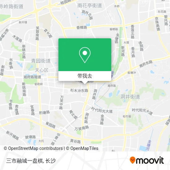 三市融城一盘棋地图