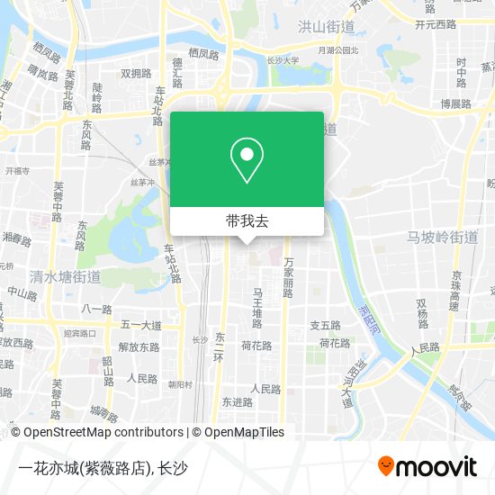 一花亦城(紫薇路店)地图