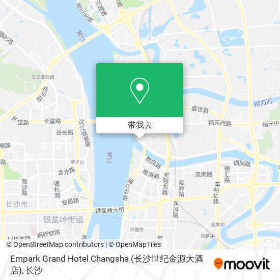 Empark Grand Hotel Changsha (长沙世纪金源大酒店)地图