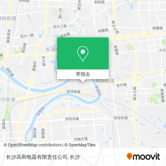 长沙高和电器有限责任公司地图