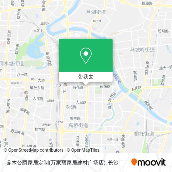 鼎木公爵家居定制(万家丽家居建材广场店)地图