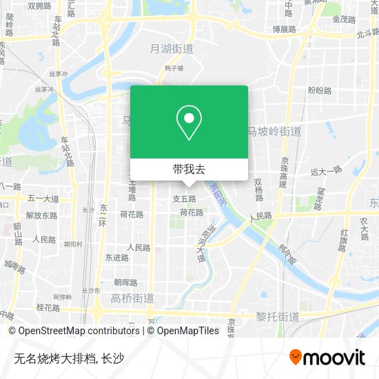 无名烧烤大排档地图
