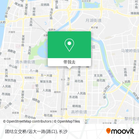 团结立交桥/远大一路(路口)地图