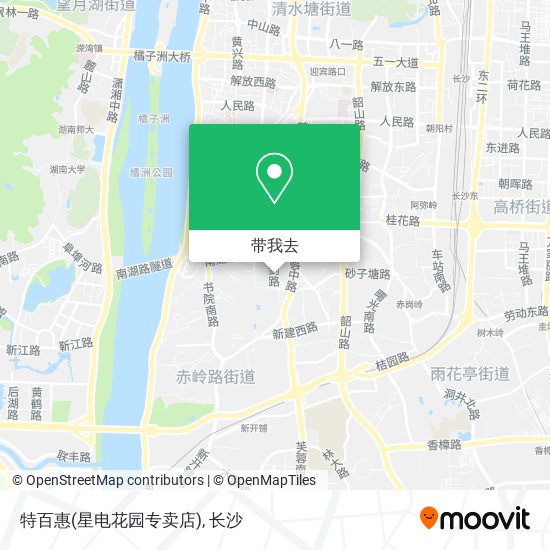 特百惠(星电花园专卖店)地图