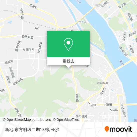 新地·东方明珠二期13栋地图