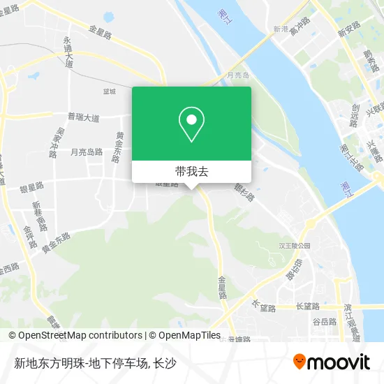 新地东方明珠-地下停车场地图
