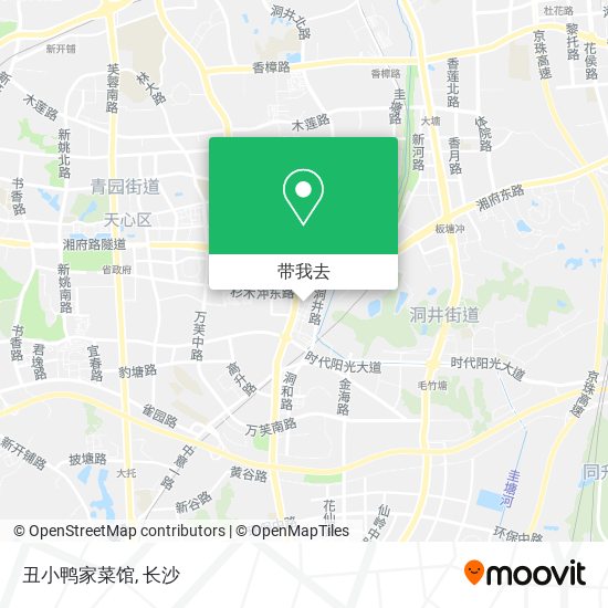 丑小鸭家菜馆地图