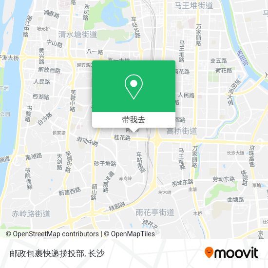 邮政包裹快递揽投部地图