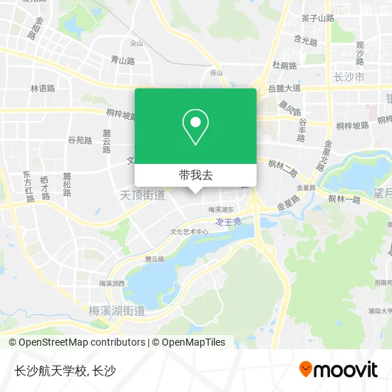 长沙航天学校地图
