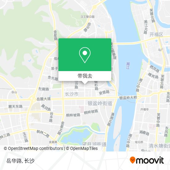 岳华路地图