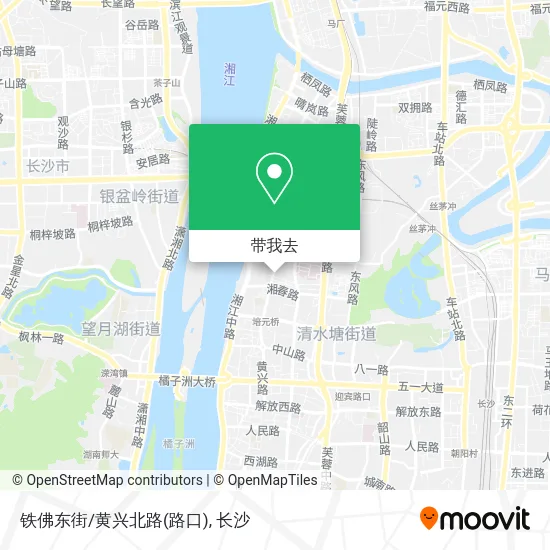 铁佛东街/黄兴北路(路口)地图