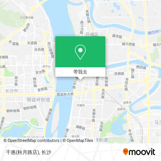 千惠(秋月路店)地图