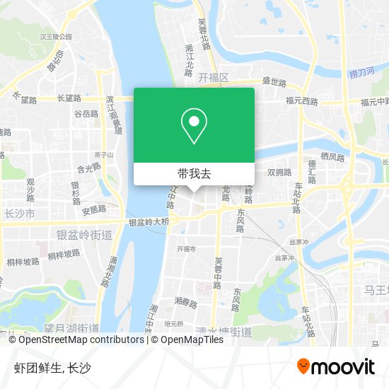 虾团鲜生地图