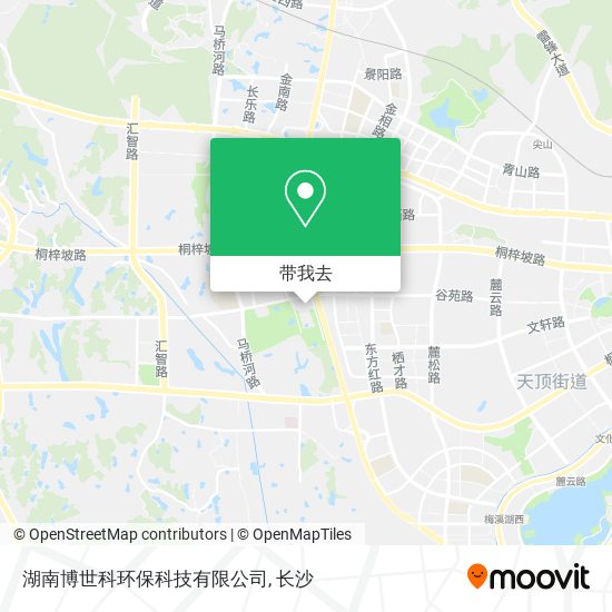 湖南博世科环保科技有限公司地图