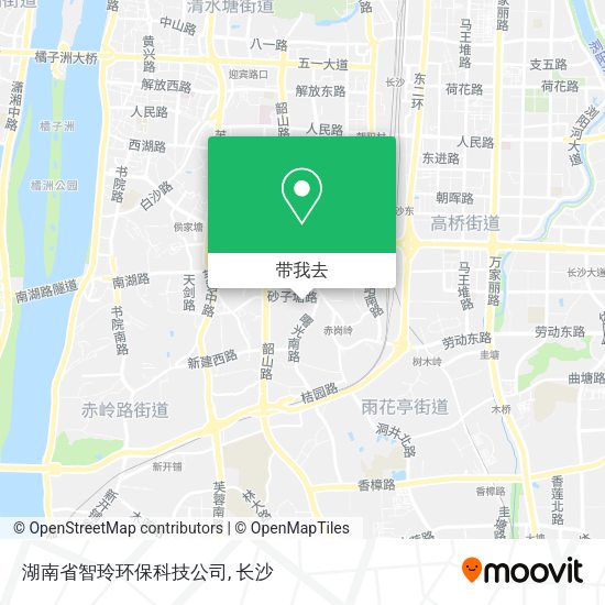 湖南省智玲环保科技公司地图