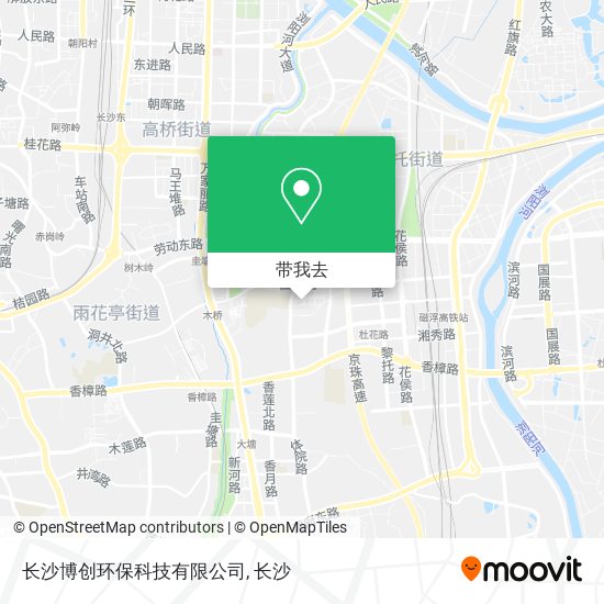 长沙博创环保科技有限公司地图