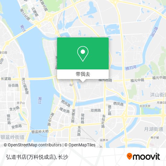 弘道书店(万科悦成店)地图