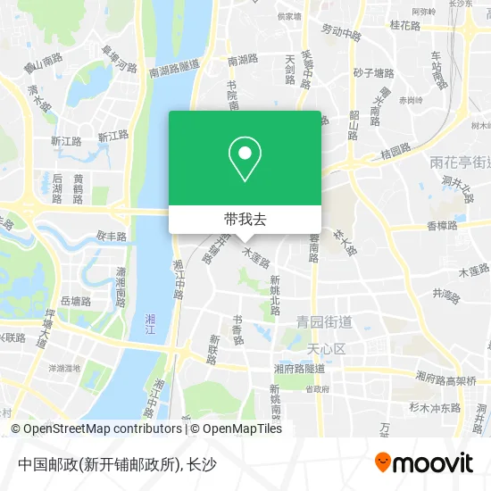 中国邮政(新开铺邮政所)地图
