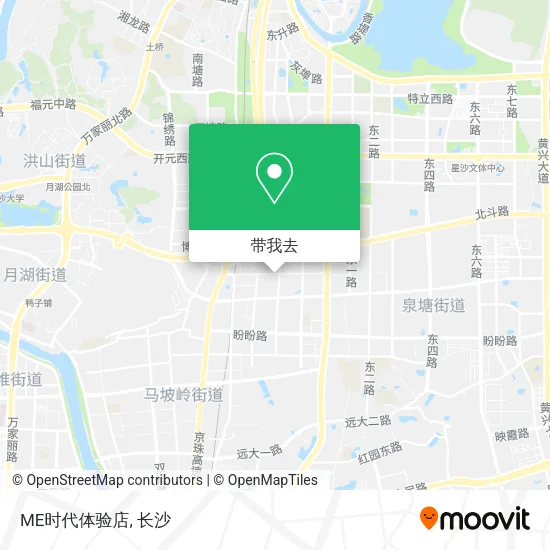 ME时代体验店地图