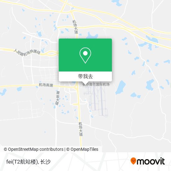fei(T2航站楼)地图